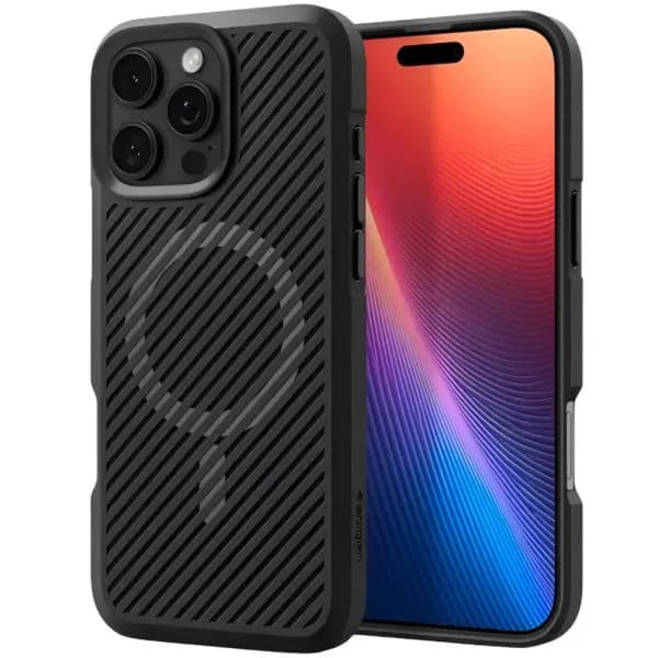 Anúncio: Spigen Capa iPhone 16 PRO MAX Core Armor Mag Fit ACS08024 Matte Black