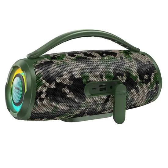 Anúncio: Hoco Speaker HA4 MINI Bt USB Aux FM Verde Camuflado