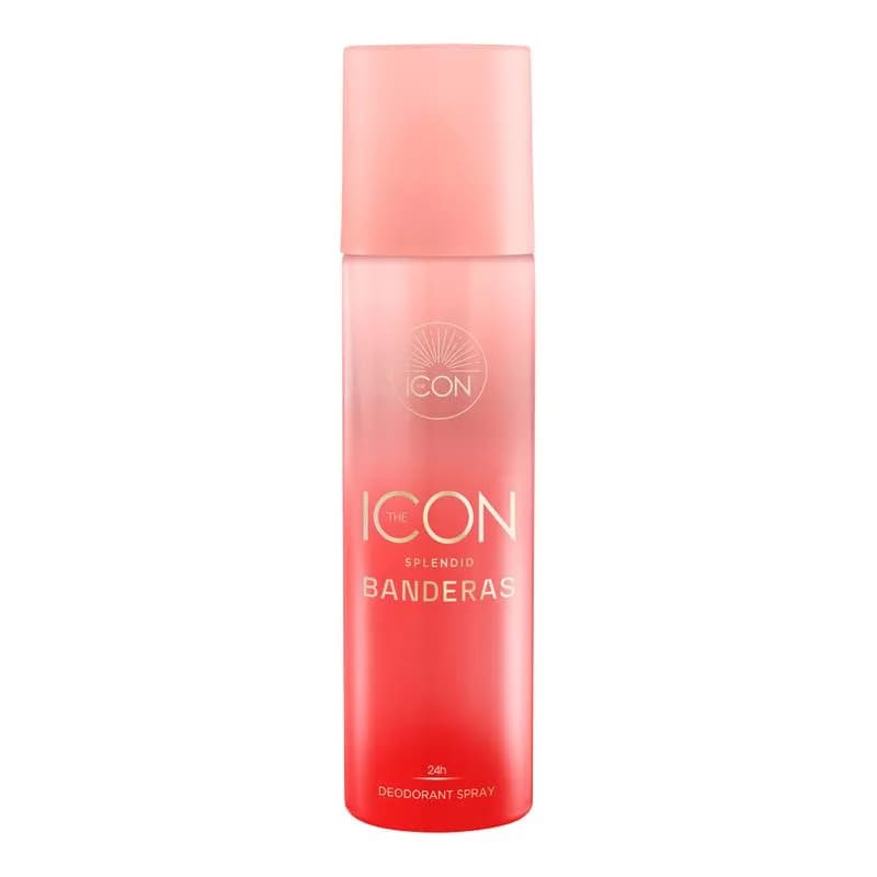 Anúncio: Antonio Banderas Desodorante The Icon Splendid Fem 150ML