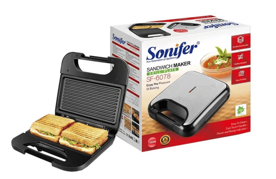 Anúncio: Sonifer Sandwichera SF-6078 750W 220V 50/60HZ