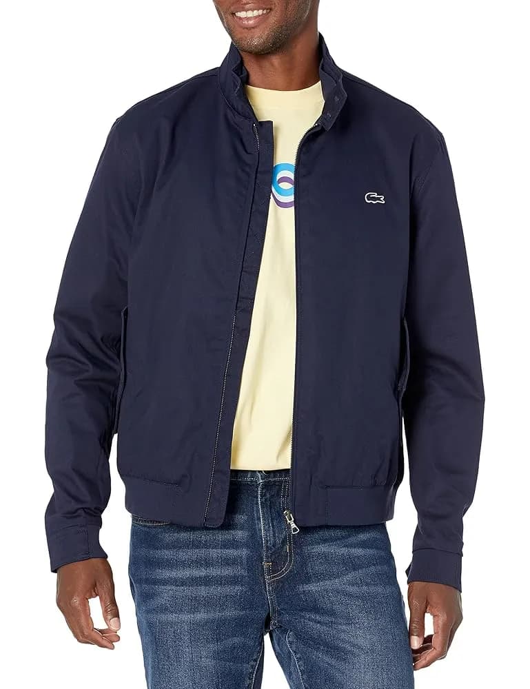 Anúncio: Lacoste Chaqueta Harrington De Sarga Hidrofuga BH7186 23 Hde (t) 56 Navy Blue