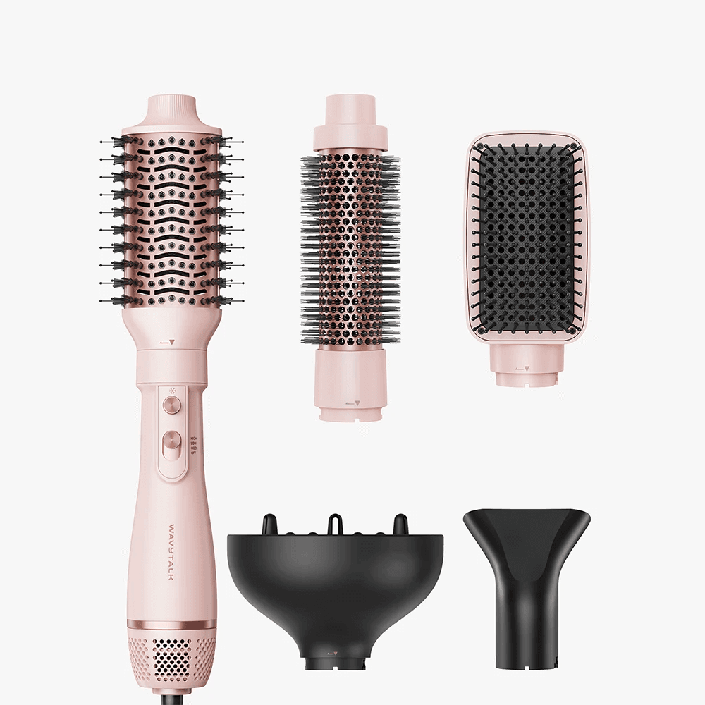 Anúncio: Wavytalk Set De Cepillo Secador Air Sculpt 639S 5IN1 220V Eu Pink