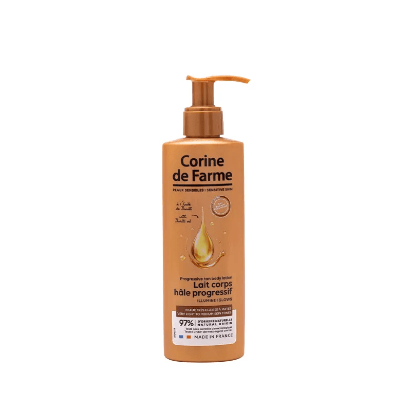 Anúncio: Corine De Farme Bronceador Leche Gradual 150ML