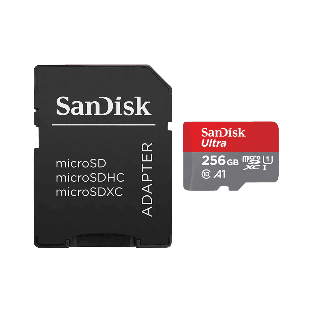 Anúncio: Sandisk Mem Micro SD Ultra 256GB C10 150MB/S SDSQUAC-256G-GN6MA