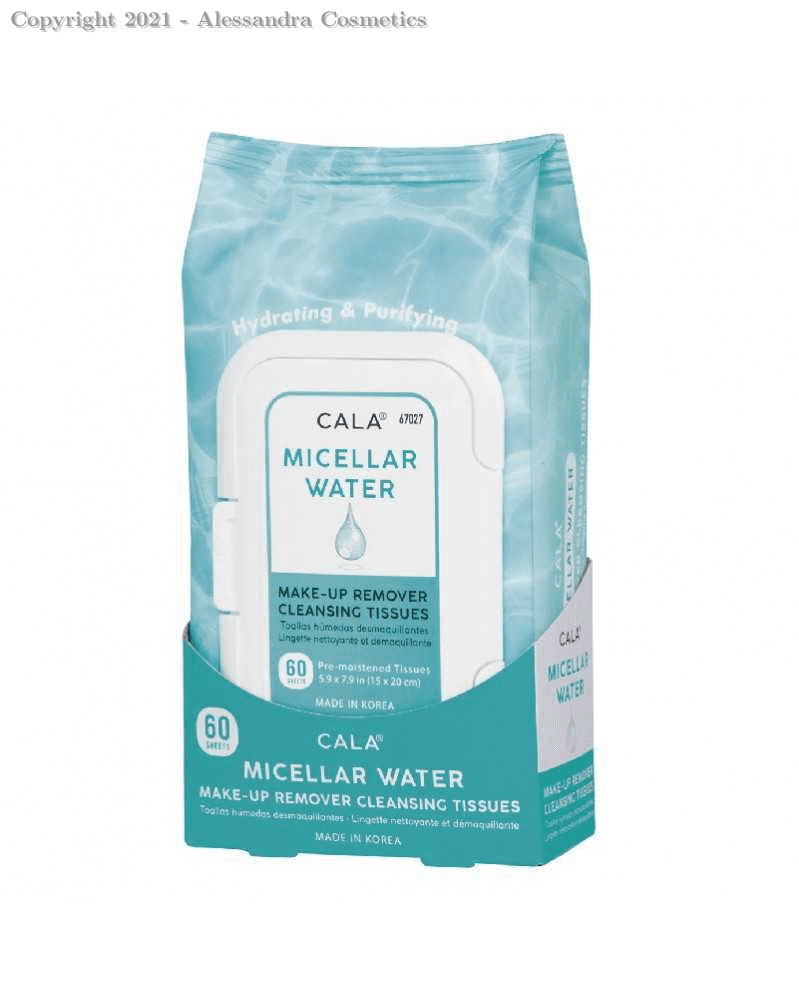 Anúncio: Cala Toallitas Desmaquillante Micellar Wate 60 Sheets 67027