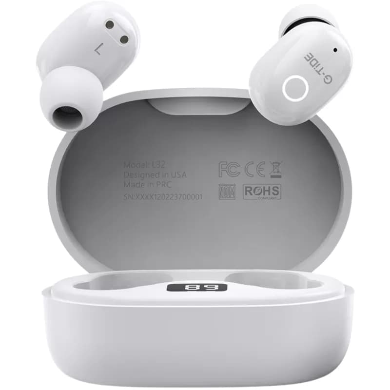 Anúncio: G-tide Auricular L32 Bt Earphone White