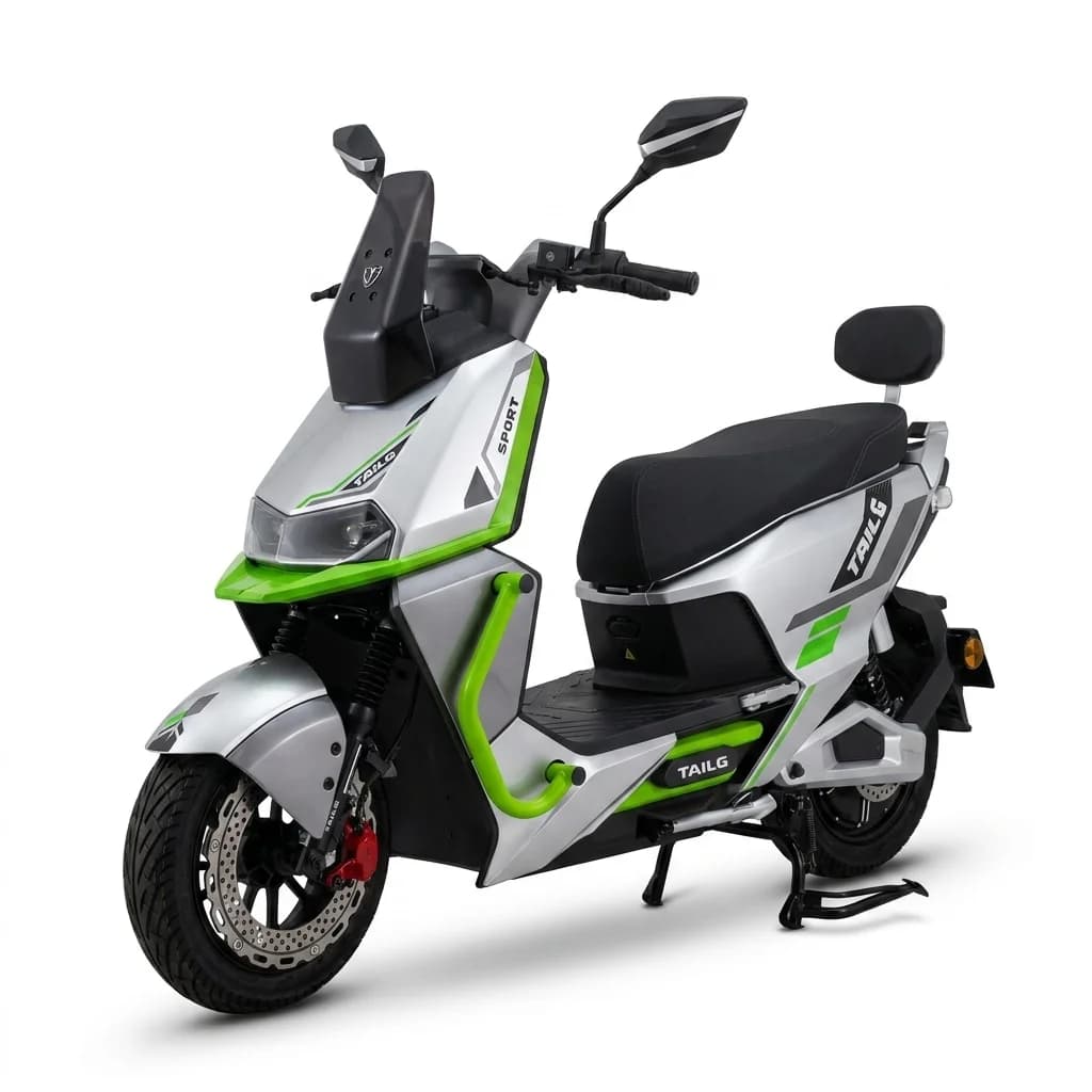 Anúncio: Moto Elétrica TAILG T73 32Km/h Cinza/Verde no Paraguai