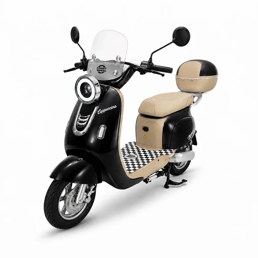 Anúncio: Moto Elétrica Smart Wheel Cappuccino 1000W Retro Vespa no Paraguai