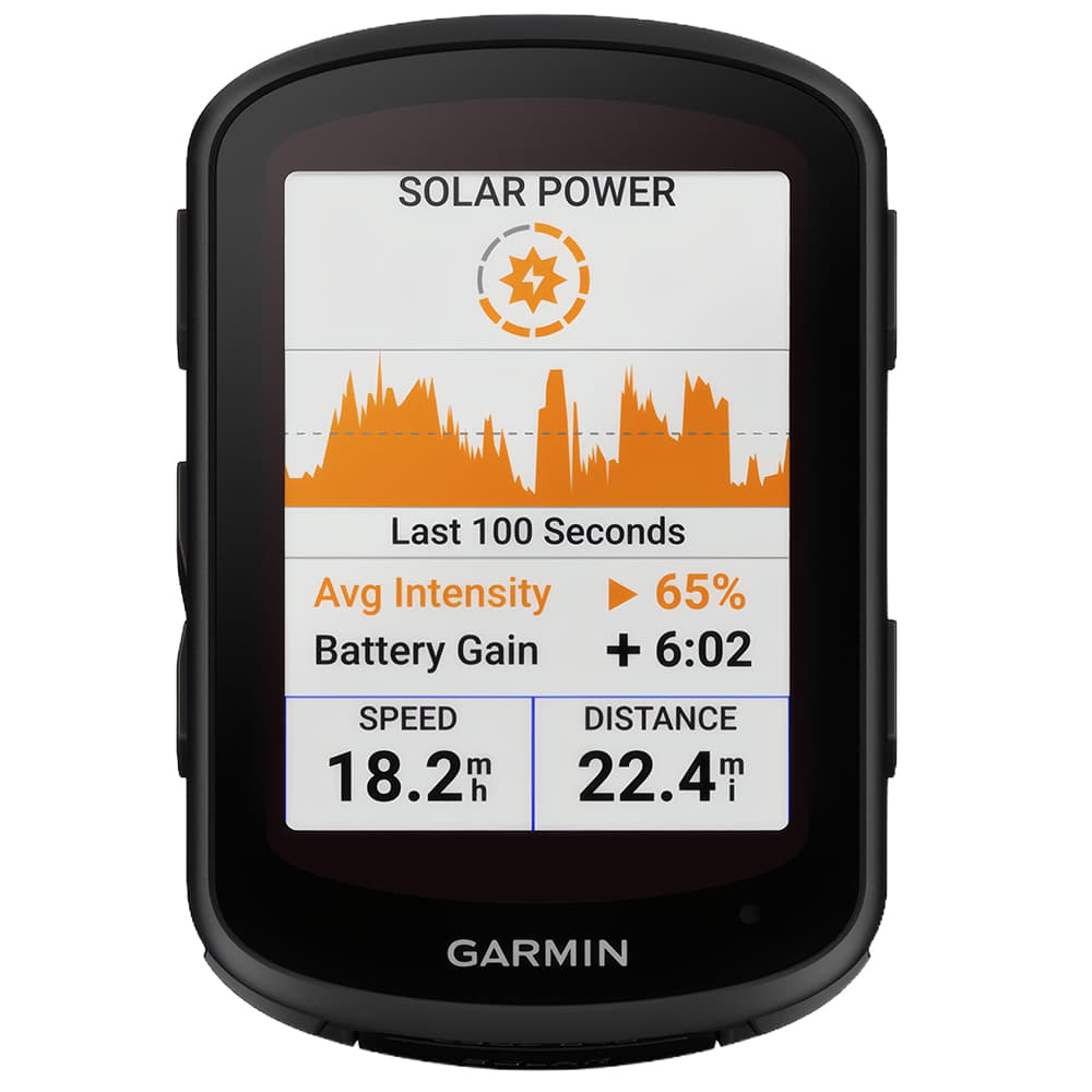 Anúncio: GPS Garmin Edge 840 Solar 010-02695-20 com Carregamento Solar / Tela Touchscreen / GPS Multibanda / Wi-Fi / Bluetooth / IPX7