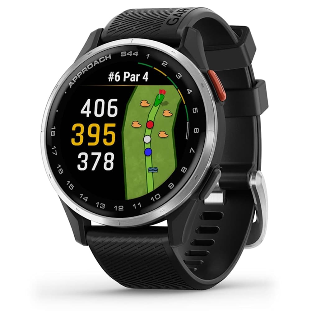 Anúncio: Smartwatch Garmin Approach S44 010-03009-00 com Tela AMOLED / 5 ATM / 43mm / Wi-Fi - Black