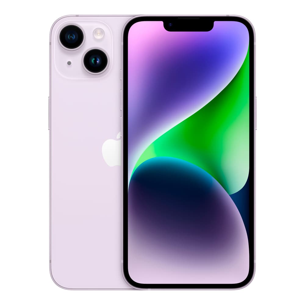 Anúncio: Apple iPhone 14 128GB LL Tela Super Retina XDR 6.1 Dual Cam 12+12MP/12MP iOS 16 Purple (ESIM) - Swap 'Grade A-' (1 mês Garantia)