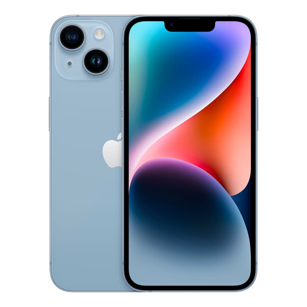 Anúncio: Apple iPhone 14 256GB LL Tela Super Retina XDR 6.1 Dual Cam 12+12MP/12MP iOS 16 Blue - Swap 'Grade B' (eSIM)(1 mês Garantia)