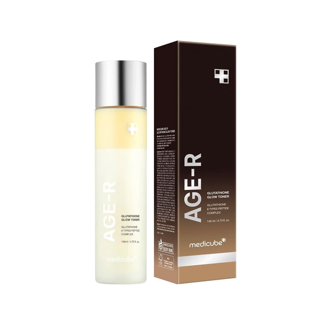 Anúncio: MEDICUBE AGE-R GLUTATHIONE GLOW TONER 140ML
