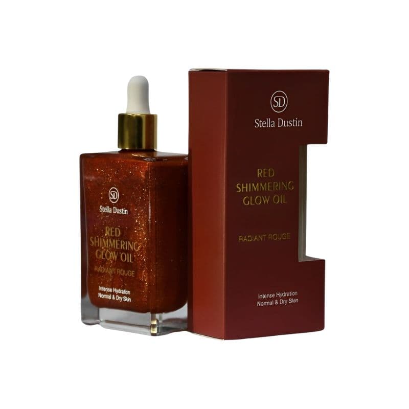 Anúncio: STELLA DUSTIN OIL SHIMMER GLOW RADIANT ROUGE 100ML