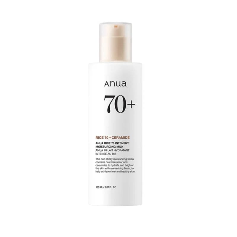 Anúncio: ANUA RICE 70+ CERAMIDE INTENSIVE MOISTU MILK 150ML