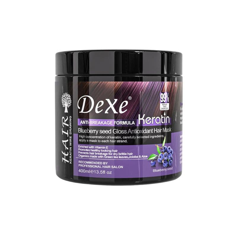 Anúncio: DEXE KERATIN MASK BLUEBERRY SEED 450ML