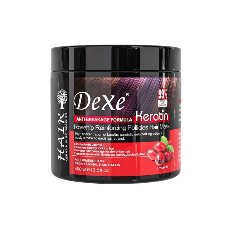 Anúncio: DEXE KERATIN MASK ROSEHIP 450ML