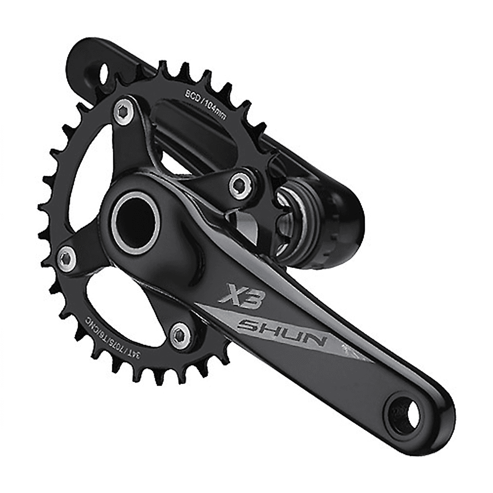 Anúncio: Manivela Para Bicicleta Shun X3-3100 36T/175