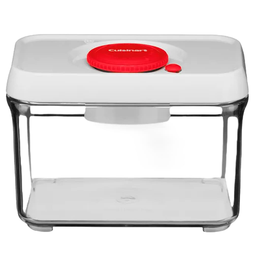 Anúncio: Pote para Alimentos Cuisinart REC32R Retangular Borda Vermelha 1L