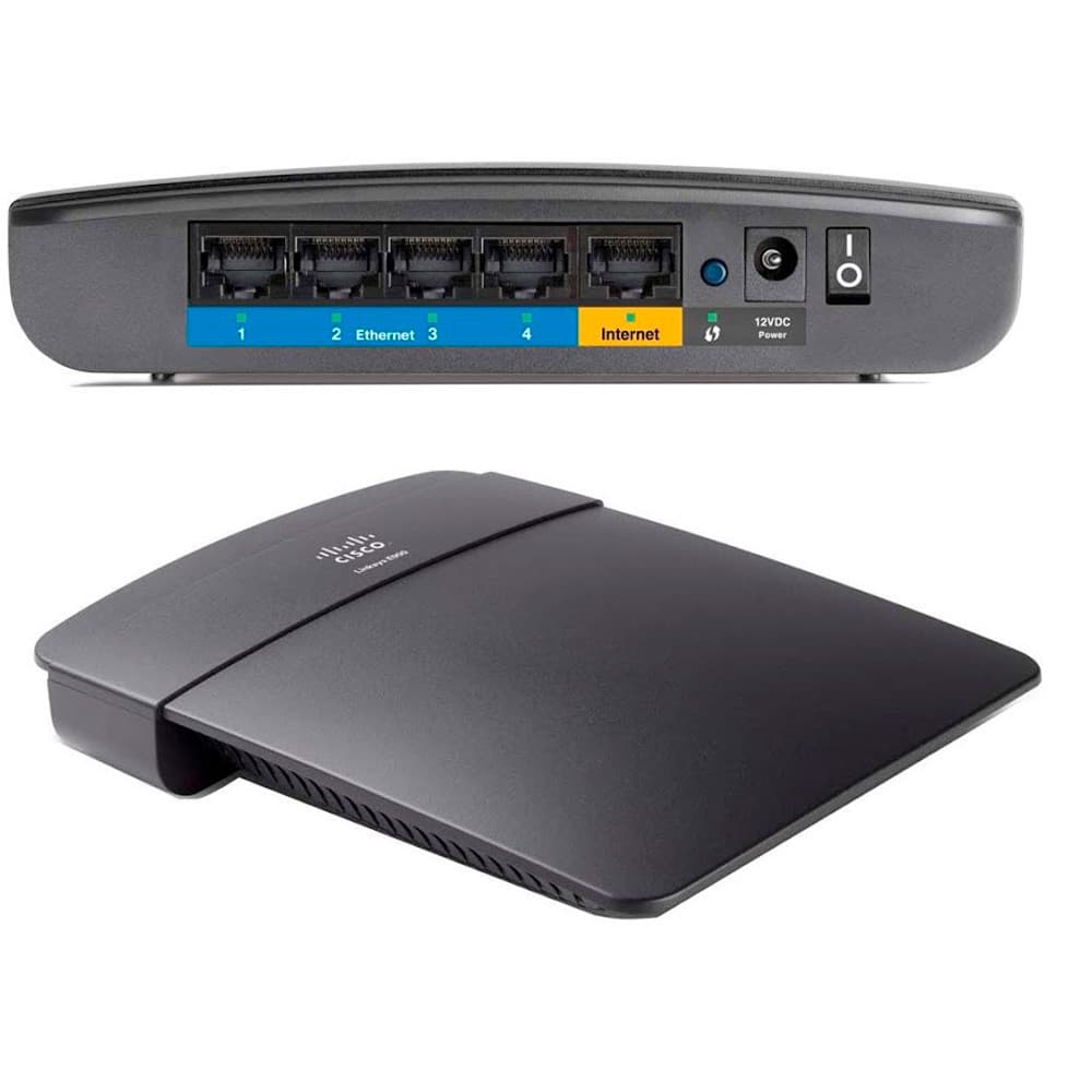 Anúncio: Roteador Wireless Linksys N300 2. 4GHz 300MBPS 4 Portas RJ45 10/100 – E900-BR