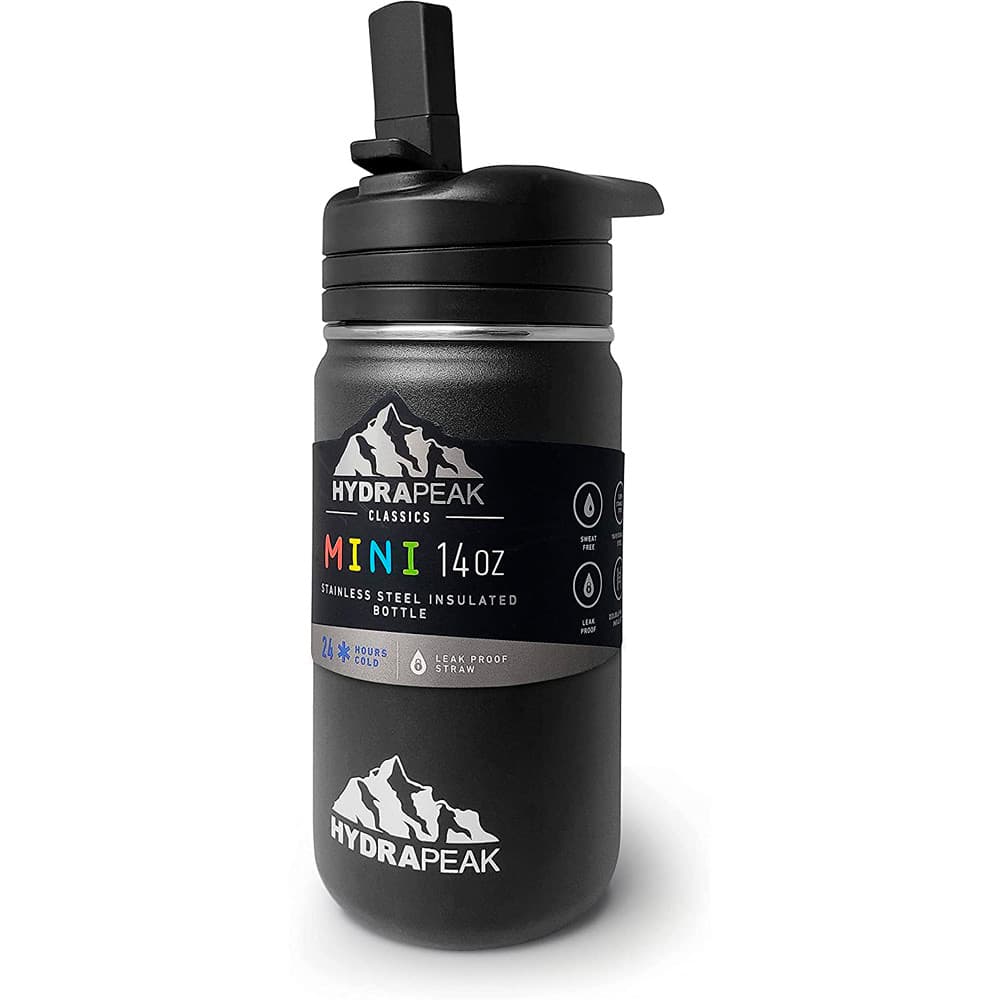 Anúncio: Garrafa Térmica Hydrapeak HP-MINI-14-BLACK 400ML – Preto