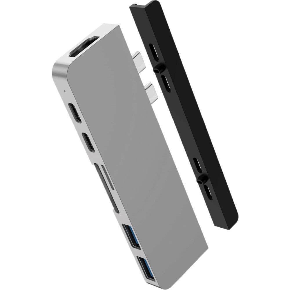 Anúncio: Hub Hyperdrive Duo 7-IN-2 FOR USB-C Macbook Pro/Air Silver – HD28C-SILVER