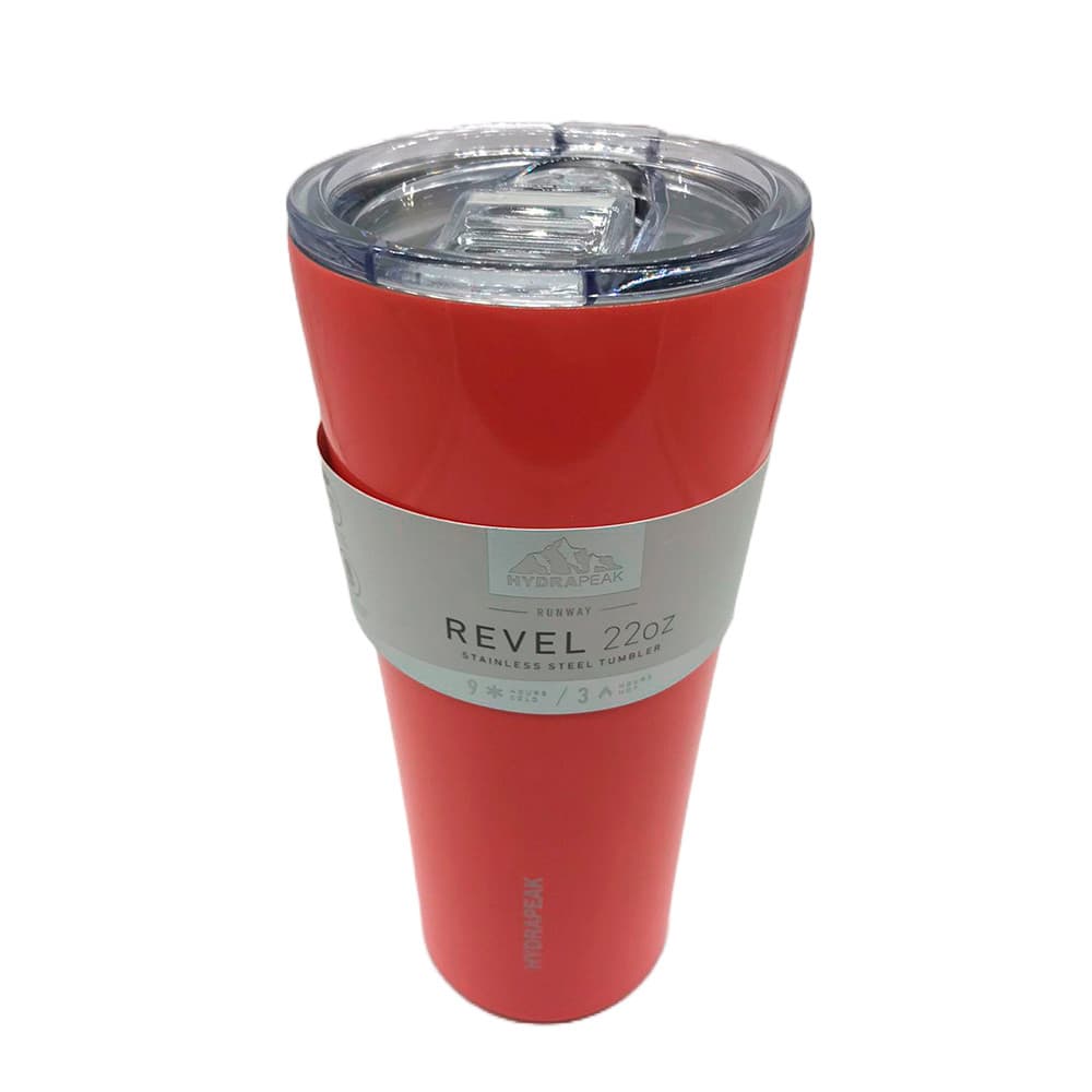 Anúncio: Copo Térmico Hydrapeak HP-REVEL-22-CORAL 650ML – Coral