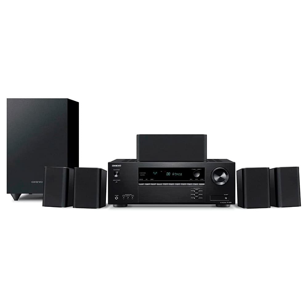 Anúncio: Home Theater Onkyo 5.1 HTS3910MBDC HTIB Bluetooth – USB 445W 120V 60Hz