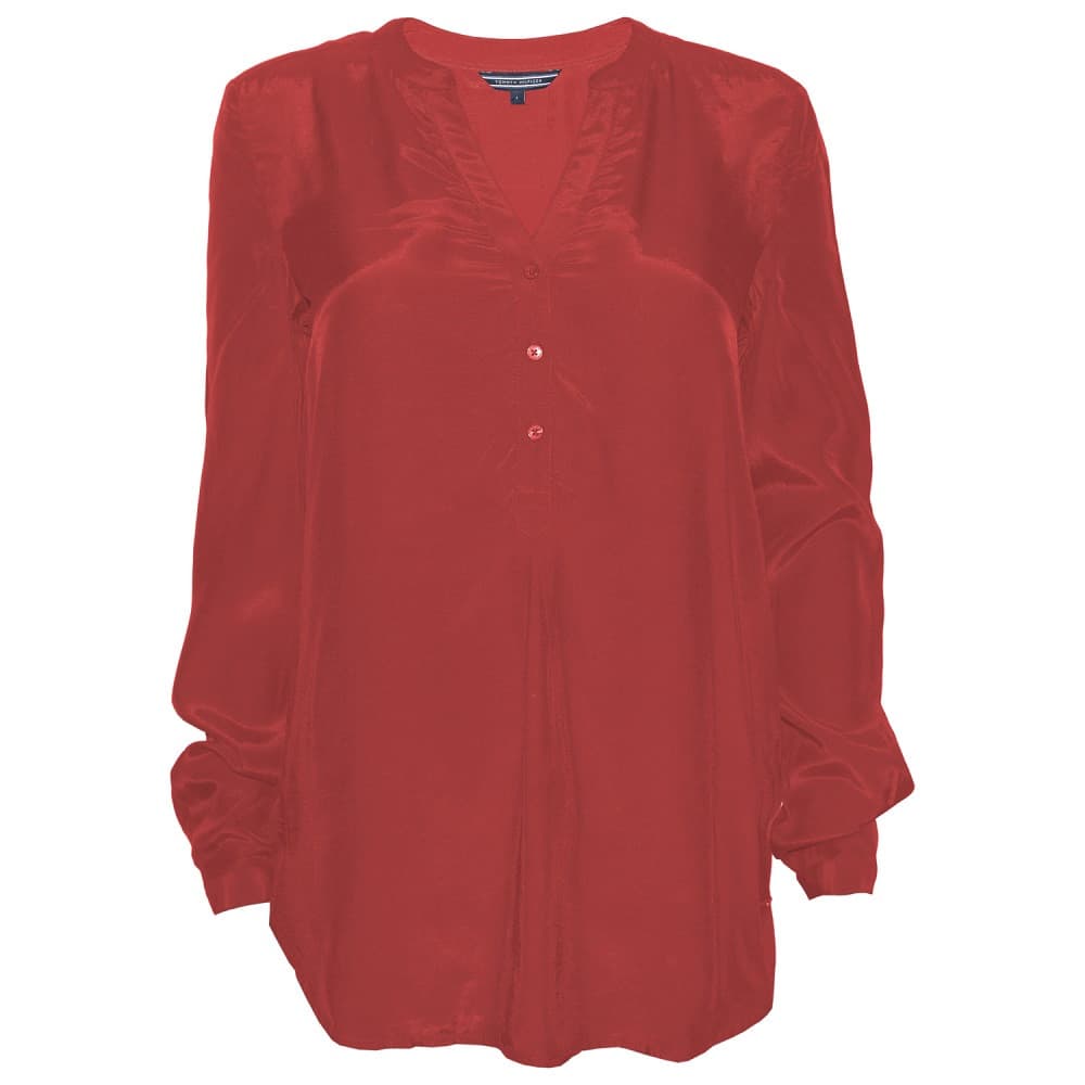 Anúncio: Blusa Tommy Hilfiger Feminina WW0WW19322-668 08 – Vermelho