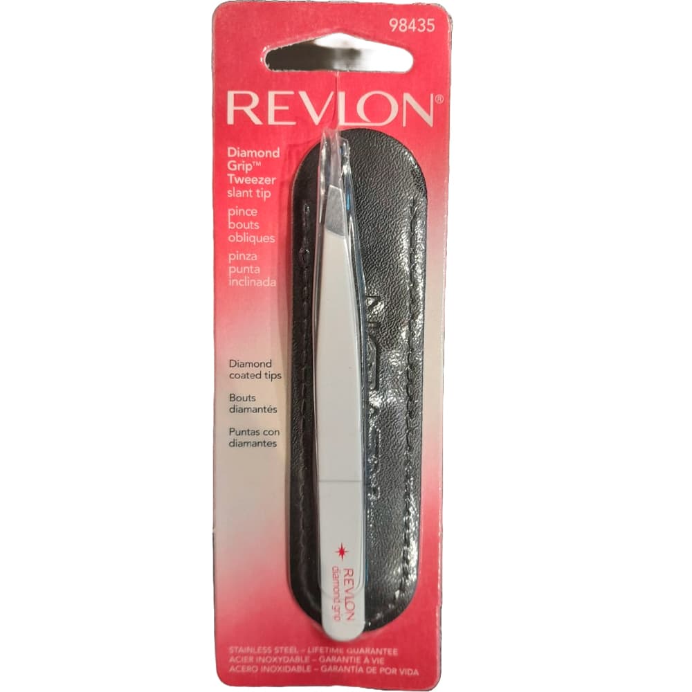 Anúncio: Pinça de Sobrancelha Revlon Diamond Grip Slant Tip 3151-46