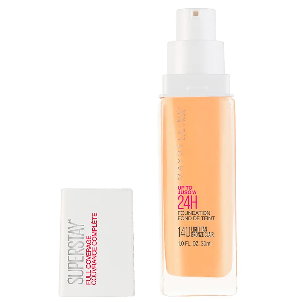 Anúncio: Base Maybelline Superstay Full Coverage Light Tan