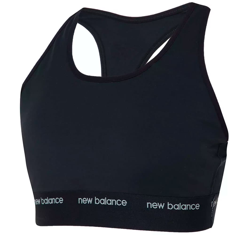 Anúncio: Top New Balance Feminino Sport Essentials L Preto – WB41048BK