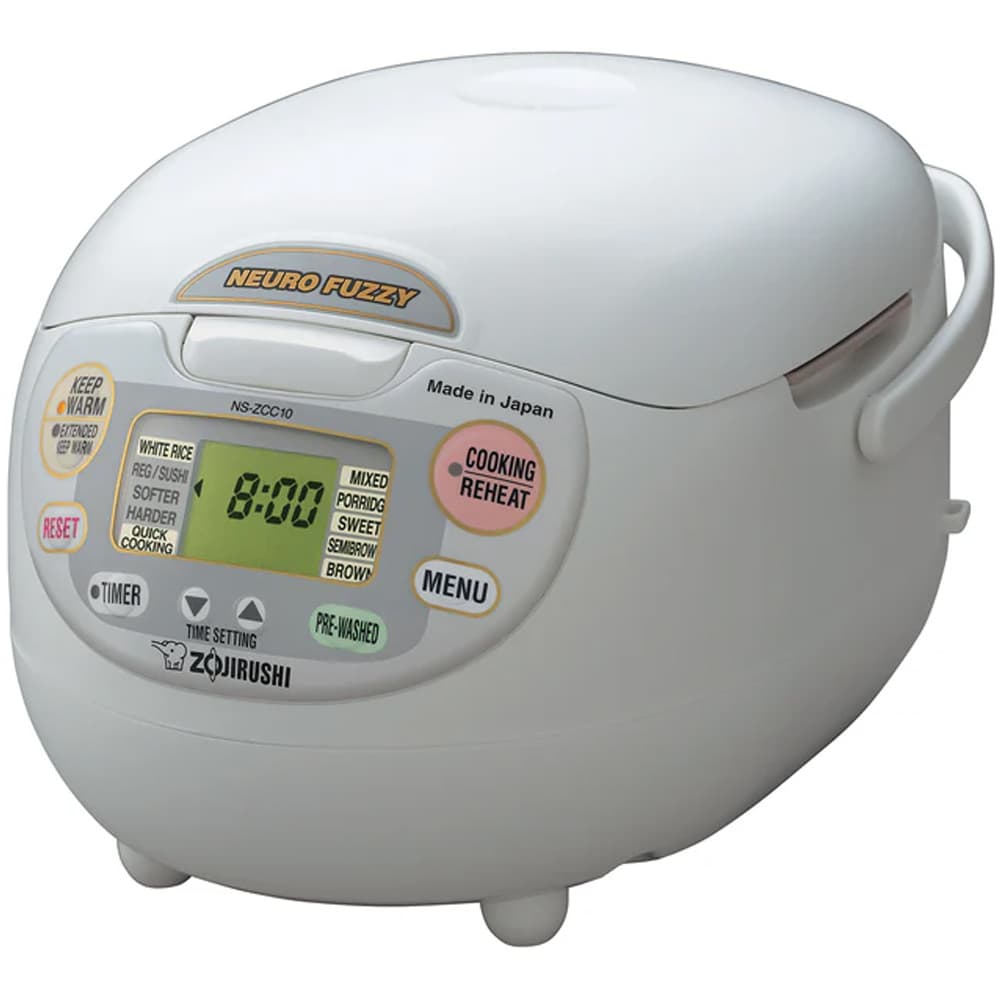 Anúncio: Panela Elétrica de Arroz Zojirushi NS-ZCC10WZ Neuro Fuzzy 5.5 Xícaras 110V – Branco