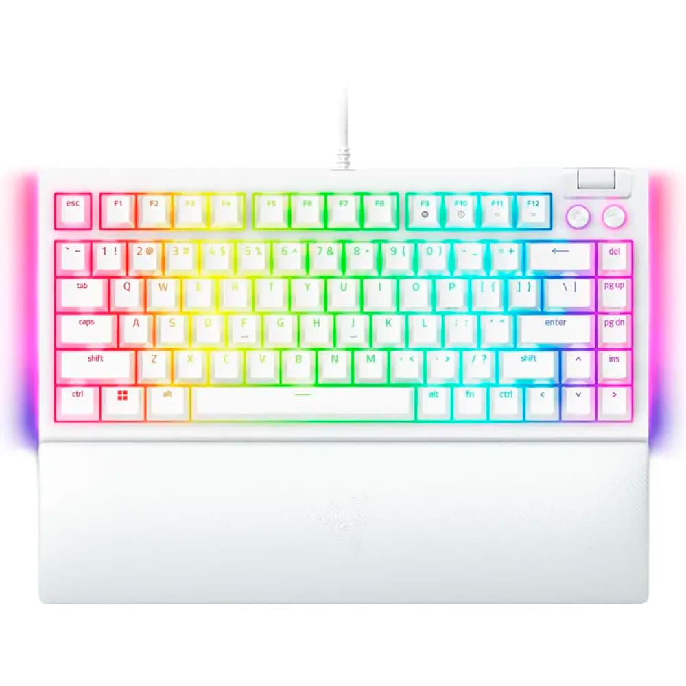 Anúncio: Teclado Gamer Razer Blackwidow V4 75% Hot-Swappable Mecánico Gaming Whi – RZ03-05001700-R3M1