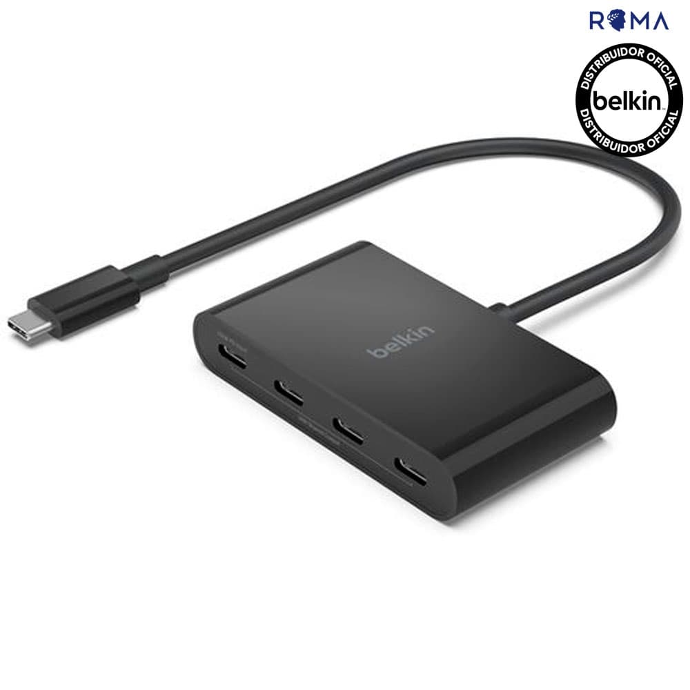 Anúncio: Hub Belkin AVC018BTBK USB-C 4 Portas USB-C