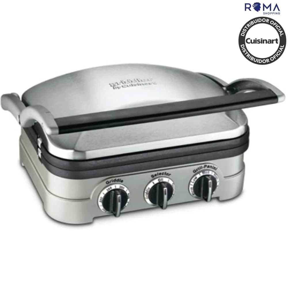Anúncio: Grill Multiuso Cuisinart GR-4NNAS 5IN1 Antiaderentes Inoxidável 110V