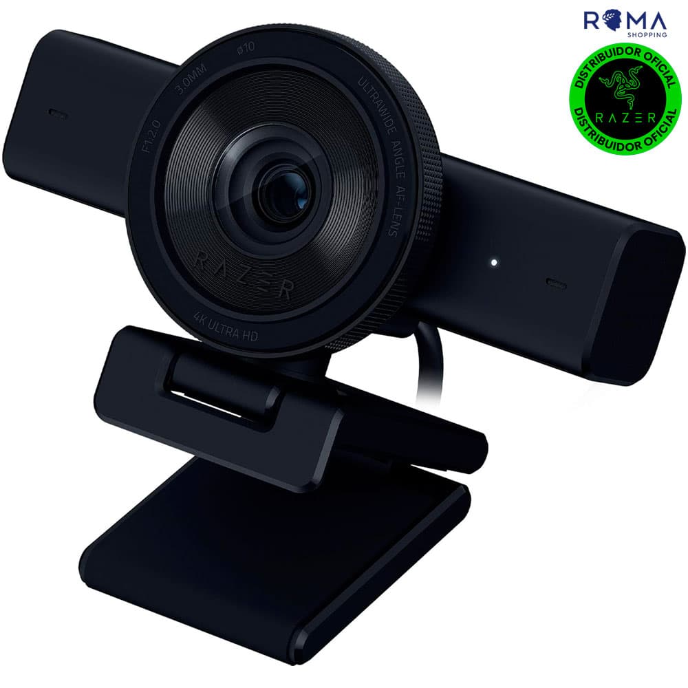 Anúncio: Webcam Razer Kiyo V2 4K/30FPS/1080p/60FPS USB NASA Preto – RZ19-05370100-R3U1