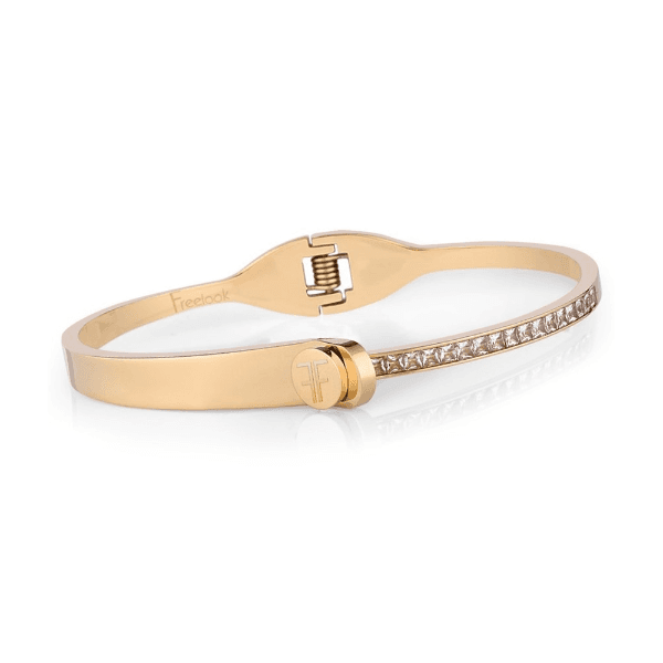 Anúncio: Pulseira Feminina Freelook FRJ.3.3004-3 de aço inoxidável - Dourado