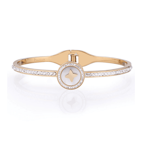 Anúncio: Pulseira Feminina Freelook FRJ.3.3003-2 de aço inoxidável - Dourado