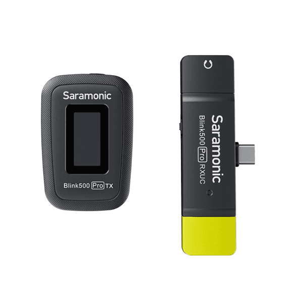 Anúncio: Sistema de microfone sem fio Saramonic Blink500 Pro B5 com Conector USB-C - Preto