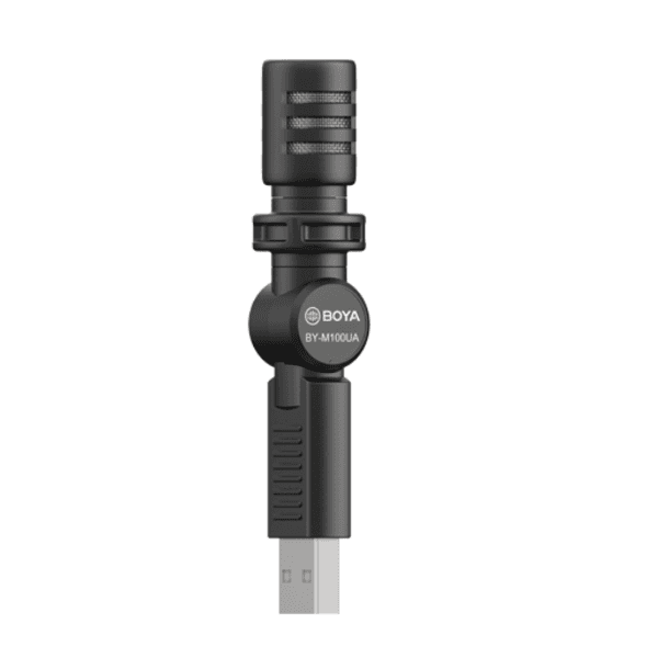 Anúncio: Microfone condensador Boya BY-M100UA USB-A compatível com Windows e Mac - Preto