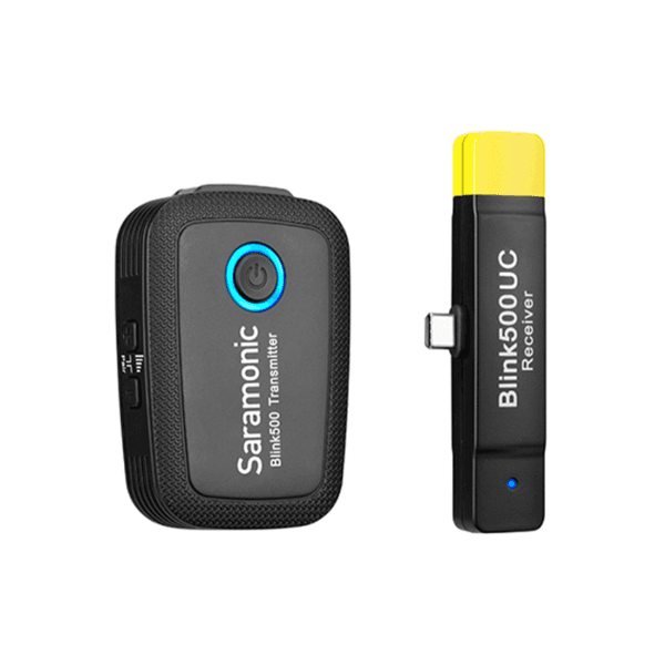 Anúncio: Sistema de Microfone Sem Fio Ultra Compacto Saramonic BLINK500 B5 USB-C/Lapela (1TX+1RX) - Negro