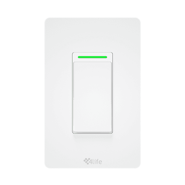 Anúncio: Interruptor Inteligente 4life Paralelo 3-Way Smart Push Switch 2.4GHz - Branco (FLA04) Tuya Smart Life, Amazon Alexa e Google Assistant 100-240V - 50/60Hz