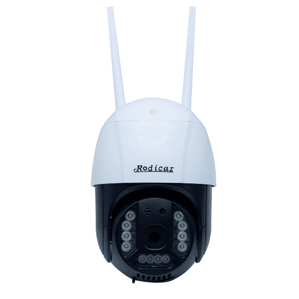 Anúncio: Câmera de Segurança Wi-Fi IP Smart Rodicar G8 Ultra HD 355º - Branca/Preta