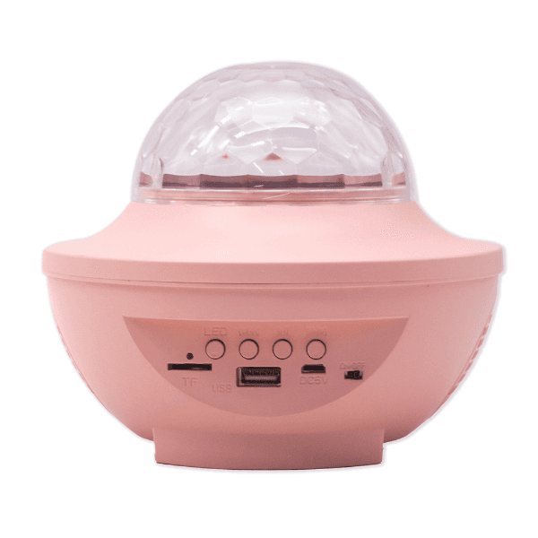 Anúncio: Luminaria Led Com Speaker Stage XY-918 / Bluetooth / USB / TF / RGB - Rosa