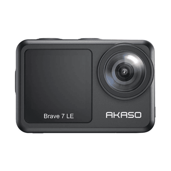 Anúncio: Camera de Video Akaso Brave 7 LE Camera de Ação Esportiva Prova Dágua IPX7 20MP / 4K Ultra HD / 2 Baterias / EIS2.0/ 2 Display - Preto