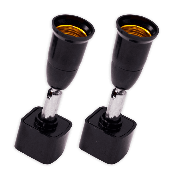 Anúncio: Adaptador Porta Lampada ANW-8 Com 2 Peças Para Trilio - Preto