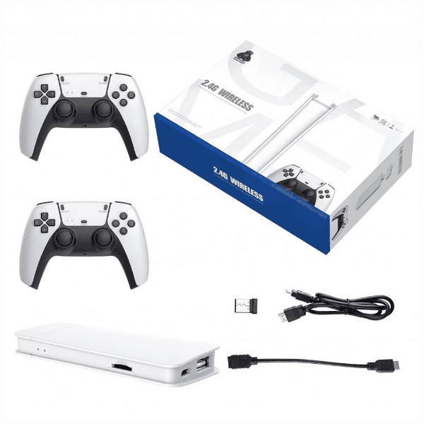 Anúncio: Consola Game Stick Gamepad Blulory M15 Pro 64GB / 4K Ultra HD 2.4G Wireless - Branco