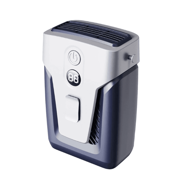 Anúncio: Mini Ventilador de Ar Blulory MH01 Portatil Com 3 Velocidades / Recarregavel+ Carregador Portatil / 1200Mah / 5V/2A - Blue