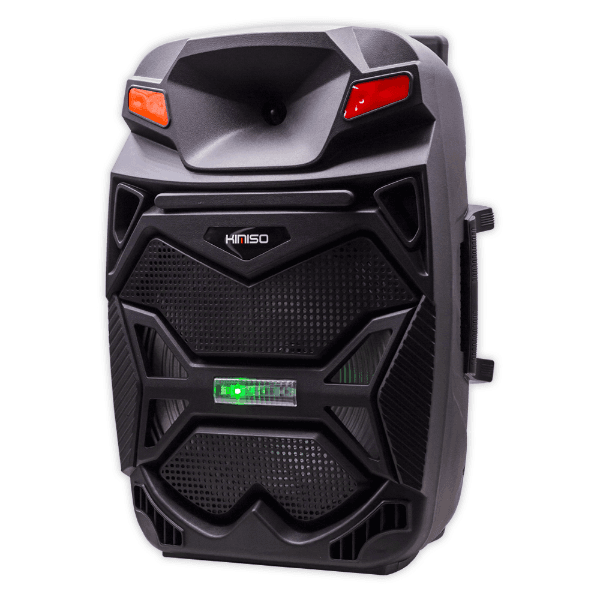 Anúncio: Speaker / Caixa de Som Kimiso QS-1503 Portatil Recarregavel Karaoke / Com Microfone e Controle / Bluetooth / 15" / USB / SD / FM - Preto